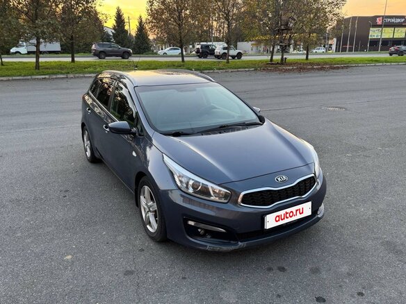 2015 Kia Ceed II Рестайлинг, синий, 1200000 рублей - вид 6