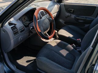 2008 Hyundai Accent ТагАЗ II, серый, 330000 рублей, вид 5
