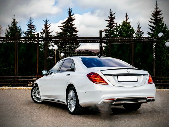 2014 Mercedes-Benz S-Класс 500 Long VI (W222, C217), чёрный, 2800000 рублей - вид 6