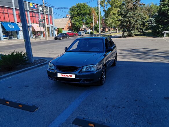 2005 Hyundai Accent ТагАЗ II, серый, 430000 рублей