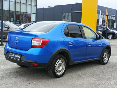 2021 Renault Logan Stepway II Рестайлинг, синий, 875000 рублей, вид 5
