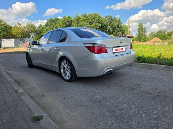 2006 BMW 5 серии 525i V (E60/E61), серебристый, 1200000 рублей - вид 8