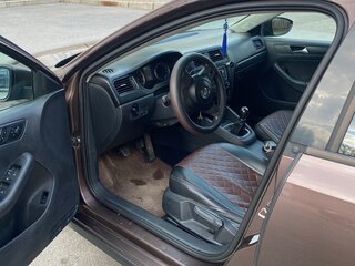 2014 Volkswagen Jetta VI, коричневый, 685000 рублей, вид 4