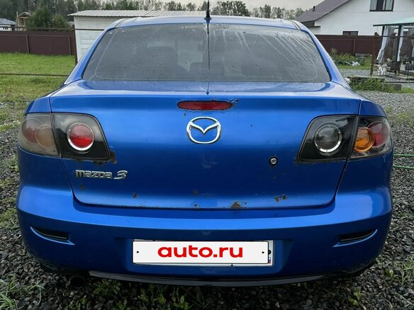 2006 Mazda 3 I (BK), синий, 385000 рублей - вид 3