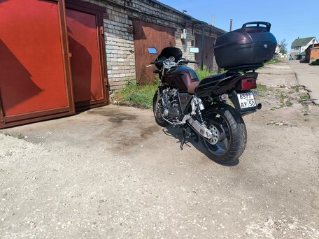 1993 Honda CB 1000, коричневый, 400000 рублей, вид 2