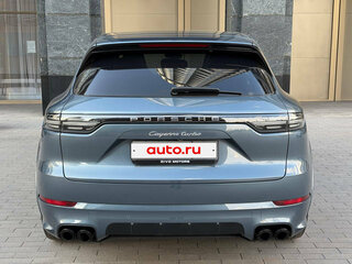 2018 Porsche Cayenne Turbo III, голубой, 8700000 рублей, вид 5