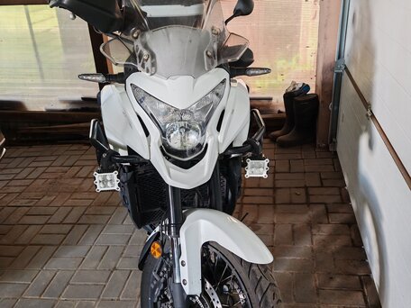 2015 Honda VFR 1200X (Crosstourer), белый, 1200000 рублей, вид 4