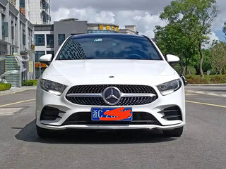 2022 Mercedes-Benz A-Класс 180 Long IV (W177), белый, 1760000 рублей, вид 2