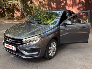 2024 Lada (ВАЗ) Vesta I Рестайлинг (NG), серый, 1300000 рублей, вид 2