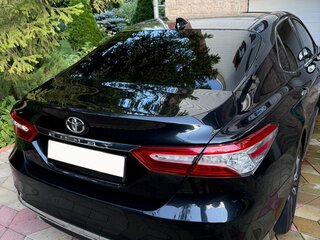 2023 Toyota Camry VIII (XV70) Рестайлинг, чёрный, 3650000 рублей, вид 3