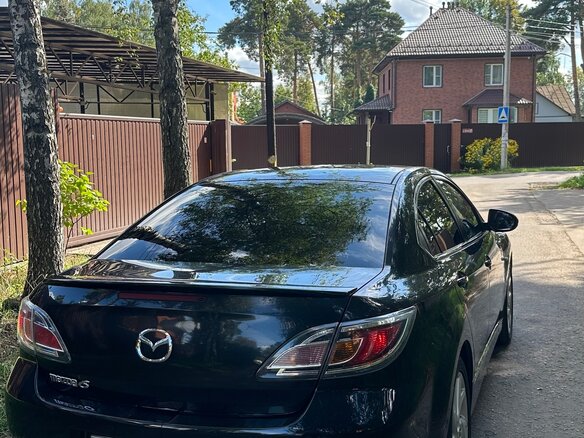 2012 Mazda 6 II (GH) Рестайлинг, чёрный, 1350000 рублей - вид 5