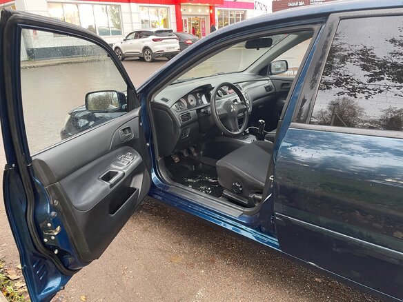 2007 Mitsubishi Lancer IX Рестайлинг, синий, 310000 рублей - вид 5