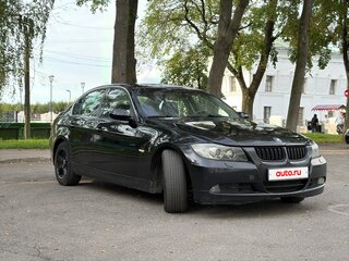 2007 BMW 3 серии 325i V (E90/E91/E92/E93), чёрный, 849999 рублей, вид 1
