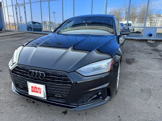 2021 Audi A5 Sportback 40 TFSI II (F5) Рестайлинг, чёрный, 2600000 рублей, вид 3