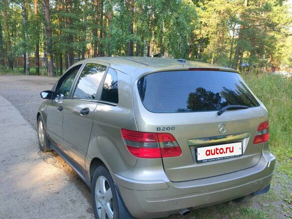 2005 Mercedes-Benz B-Класс 200 I (W245), бежевый, 520000 рублей - вид 4