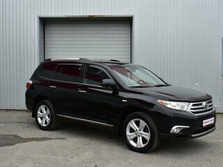 2011 Toyota Highlander II (XU40) Рестайлинг, чёрный, 1649000 рублей, вид 2