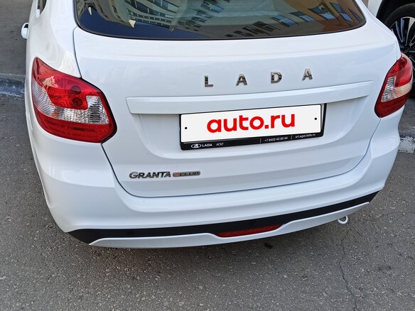2024 Lada (ВАЗ) Granta I Рестайлинг, белый, 1050000 рублей - вид 1
