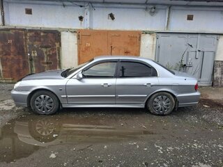 2008 Hyundai Sonata ТагАЗ IV (EF) Рестайлинг, серебристый, 449000 рублей, вид 4