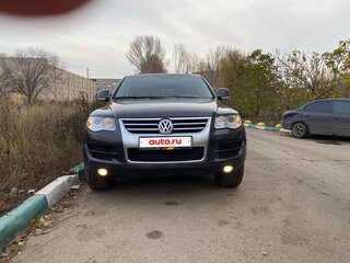 2007 Volkswagen Touareg I Рестайлинг, чёрный, 900000 рублей, вид 2