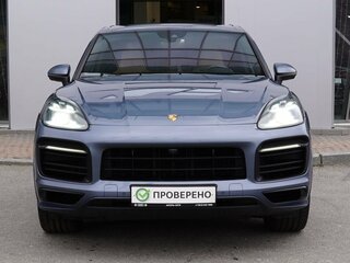 2018 Porsche Cayenne III, голубой, 4692000 рублей, вид 2