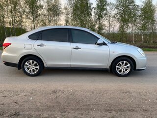 2014 Nissan Almera III (G15), серебристый, 720000 рублей, вид 2