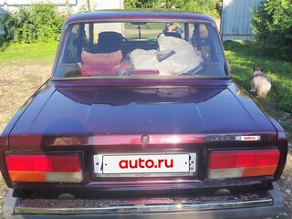 2010 Lada (ВАЗ) 2107, пурпурный, 180000 рублей, вид 2