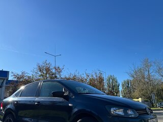2014 Volkswagen Polo V, синий, 1200000 рублей, вид 2