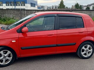 2006 Hyundai Getz I Рестайлинг, красный, 300000 рублей, вид 4