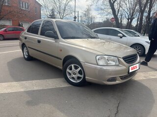 2004 Hyundai Accent ТагАЗ II, бежевый, 400000 рублей, вид 3