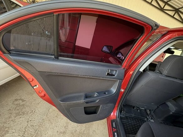 2008 Mitsubishi Lancer X, красный, 600000 рублей - вид 15