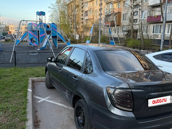2020 Lada (ВАЗ) Granta I Рестайлинг, серый - вид 6