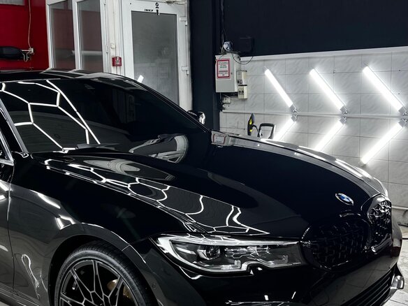 2022 BMW 3 серии 320i VII (G2x), чёрный, 4500000 рублей
