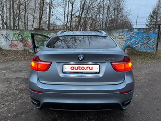 2009 BMW X6 ActiveHybrid I (E71), голубой, 1299999 рублей, вид 4