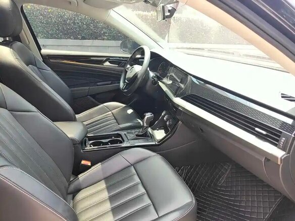 2021 Volkswagen Passat (North America and China) II (China Market), чёрный - вид 4