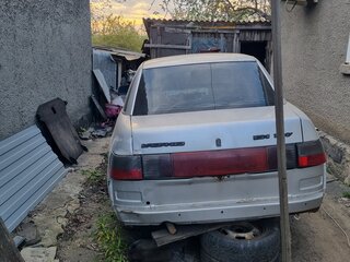 2005 Lada (ВАЗ) 2110, серебристый, 110000 рублей, вид 2