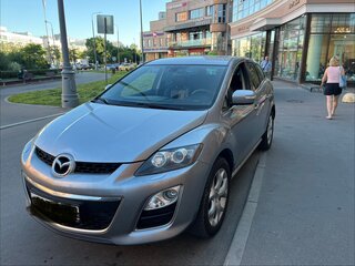 2012 Mazda CX-7 I Рестайлинг, серый, 990000 рублей, вид 2