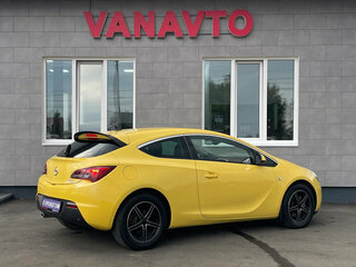 2013 Opel Astra GTC J Рестайлинг, жёлтый, 890000 рублей, вид 5