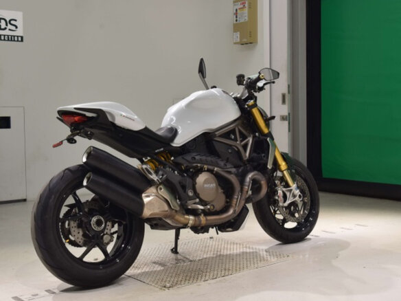 2017 Ducati Monster 1200, белый - вид 4
