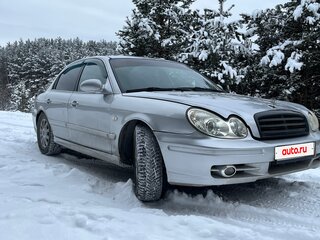 2007 Hyundai Sonata ТагАЗ IV (EF) Рестайлинг, серебристый, 415000 рублей, вид 3