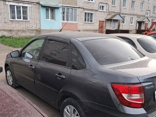 2019 Lada (ВАЗ) Granta I Рестайлинг, серый, 630000 рублей, вид 4