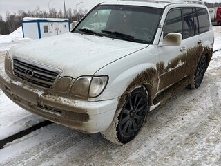 2004 Lexus LX 470 II Рестайлинг, белый, 1350000 рублей, вид 1