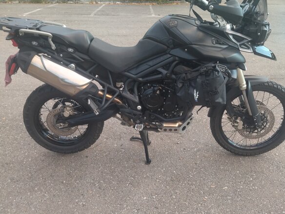 2013 Triumph Tiger 800, чёрный, 820000 рублей - вид 11