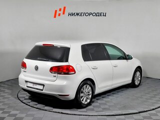 2012 Volkswagen Golf VI, белый, 672000 рублей, вид 5