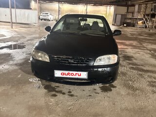 2009 Kia Spectra I Рестайлинг 2, чёрный, 210000 рублей, вид 1