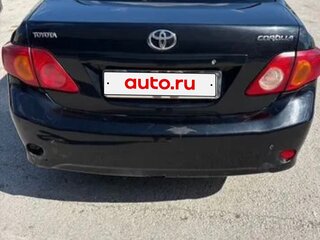 2007 Toyota Corolla X (E140, E150), чёрный, 700000 рублей, вид 3