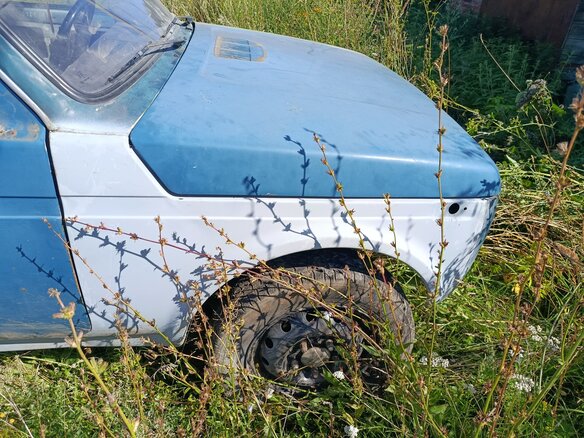 1994 Lada (ВАЗ) 2121 (4x4) I Рестайлинг, синий, 85000 рублей - вид 5