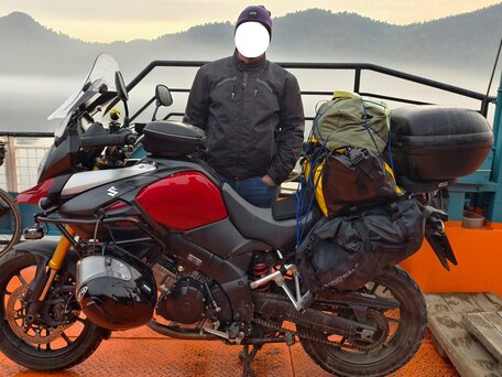 2014 Suzuki V-Strom 1000, красный, 650000 рублей, вид 3