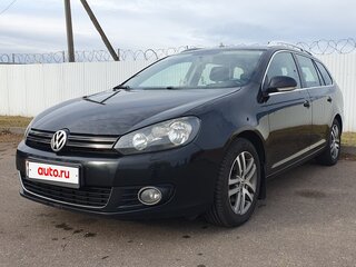 2010 Volkswagen Golf VI, чёрный, 820000 рублей, вид 2