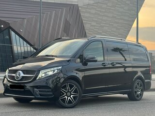2021 Mercedes-Benz V-Класс Long 220 d длинный III (W447) Рестайлинг, чёрный, 5500000 рублей, вид 1