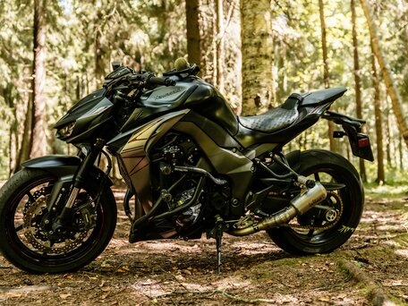 2019 Kawasaki Z 1000, чёрный, 1250000 рублей, вид 1